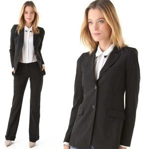Theory Katharine Tailor Two-Button Blazer Size S